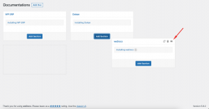 How to restructure docs using weDocs