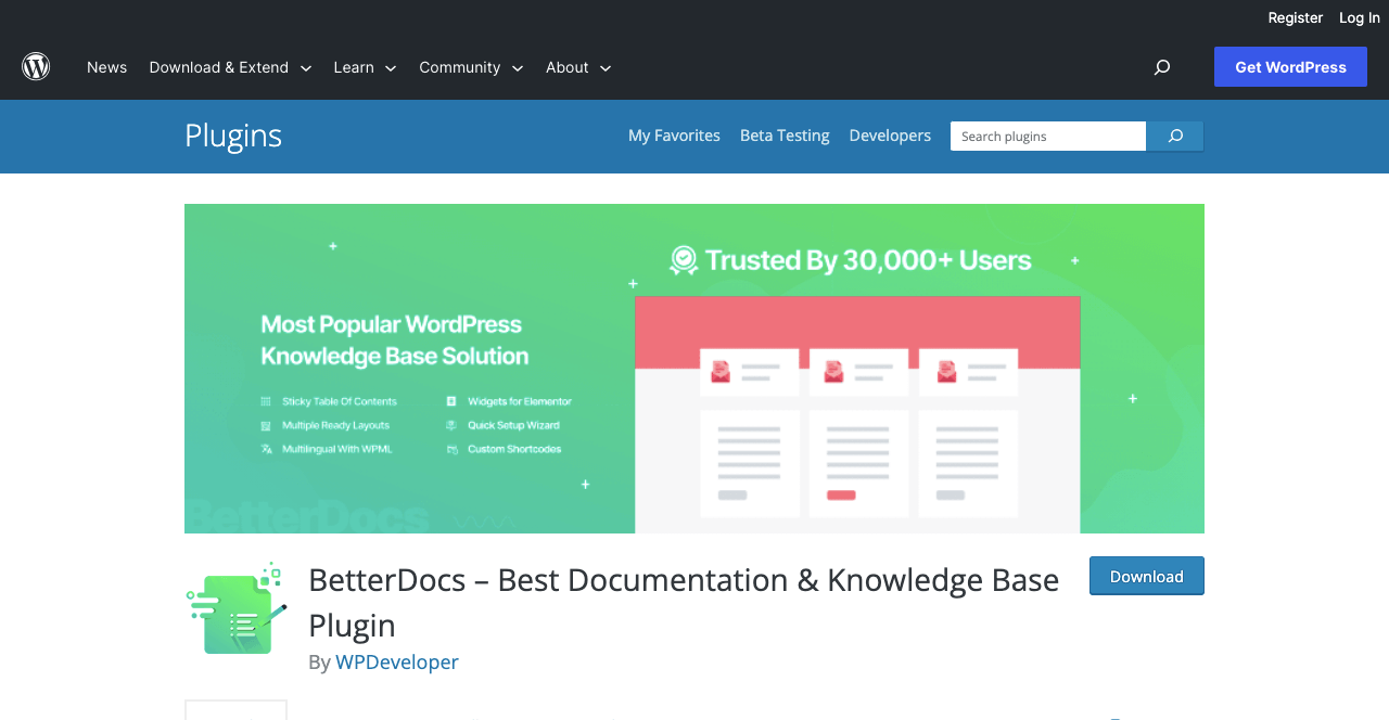 BetterDocs Knowledge Base Plugin