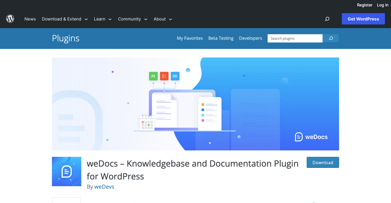 weDocs Knowledge Base Plugin