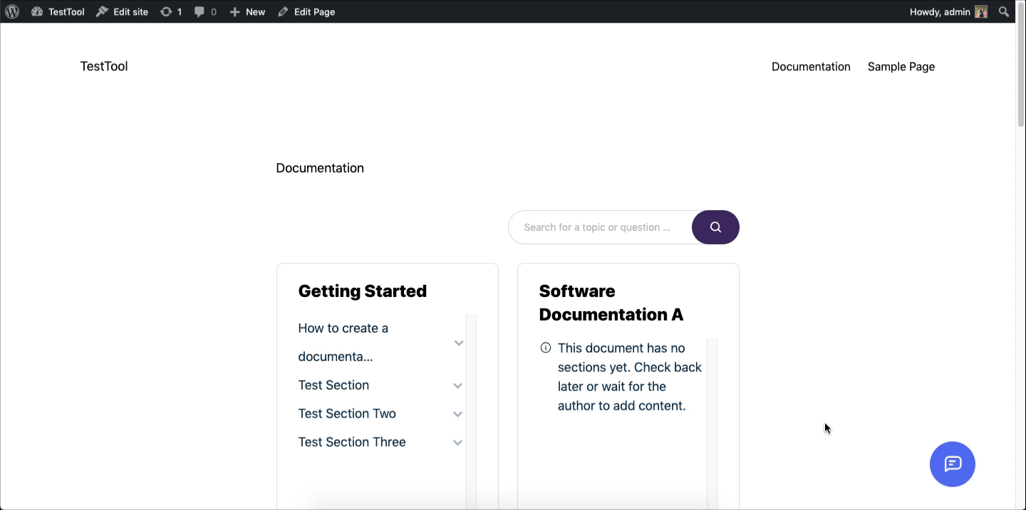 How to customize the Explore tab of WordPress documentation
