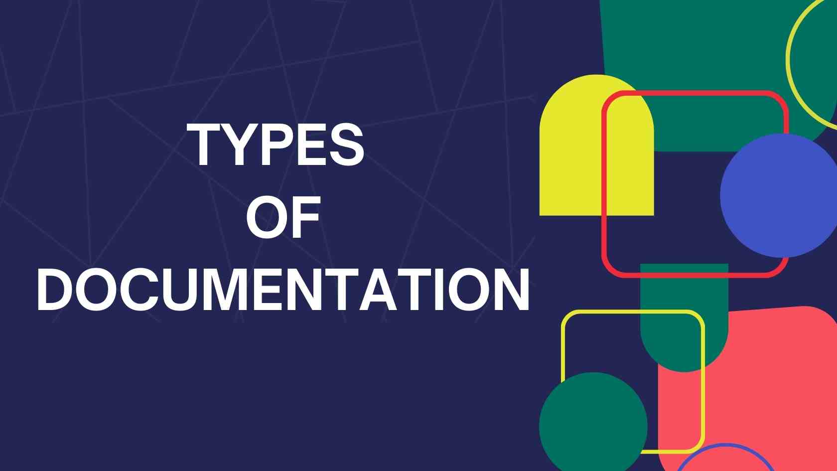 Types of Product Documentation 