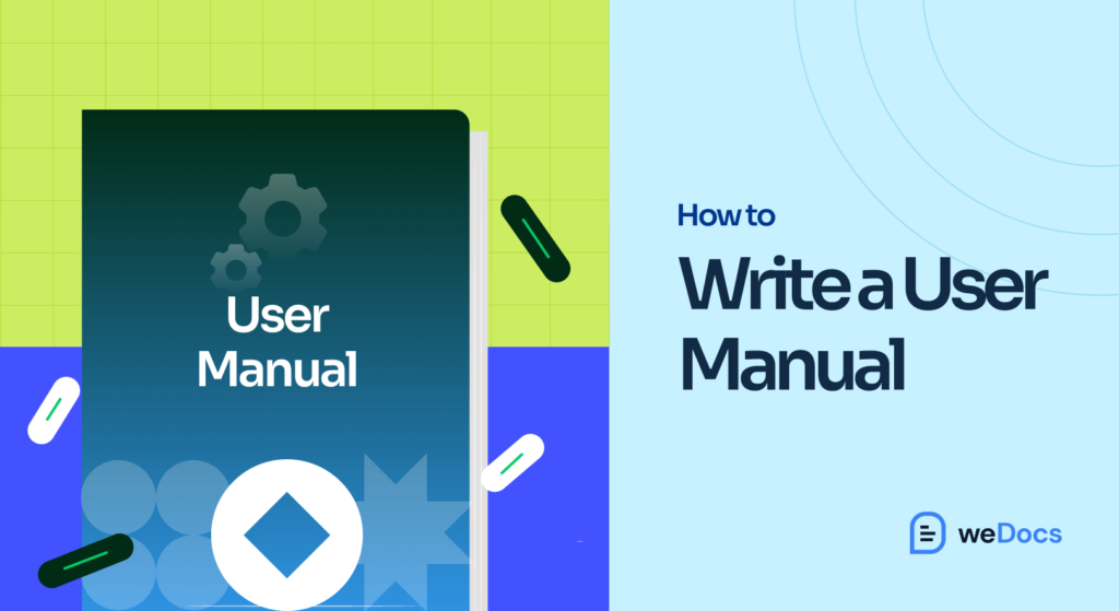 How to write a user manual