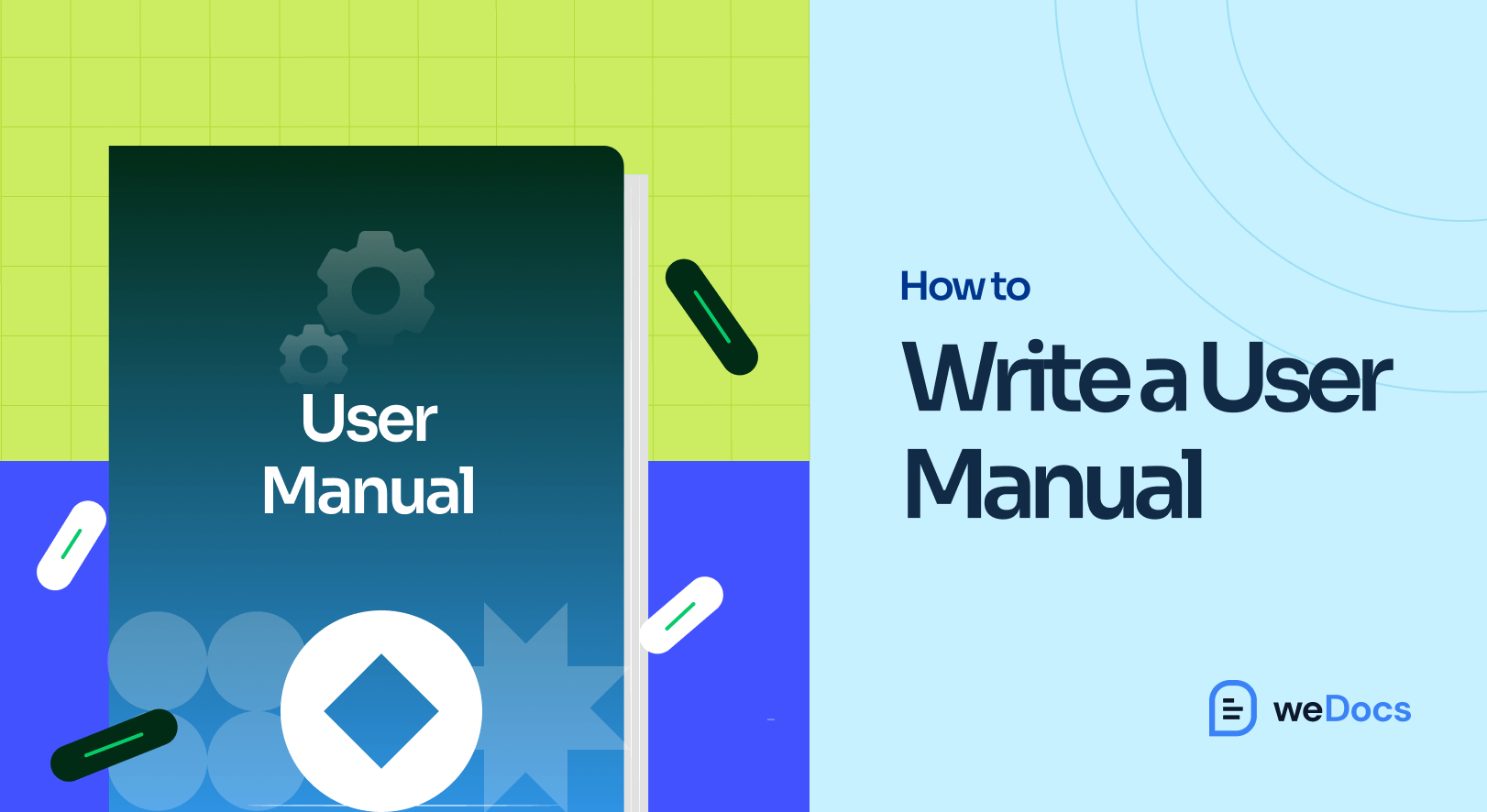 How to write a user manual