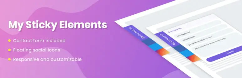 My sticky elements
