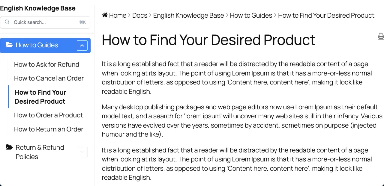 Open a knowledge base post