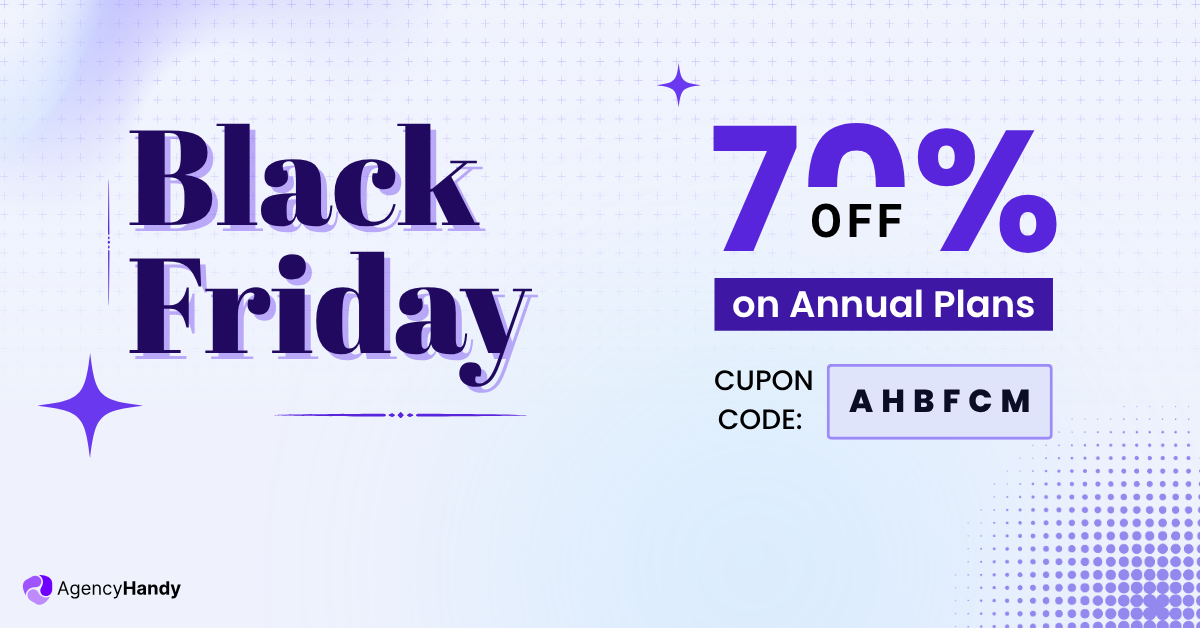Black Friday 70% off