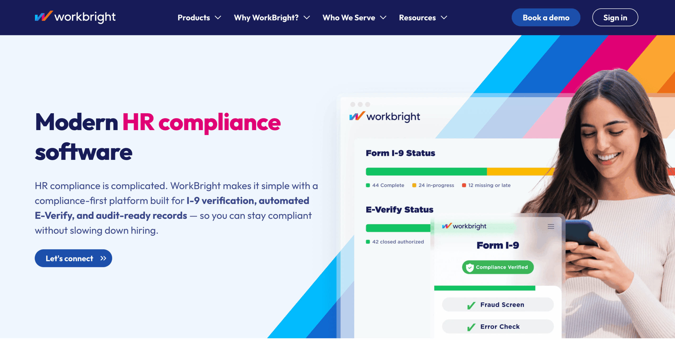 This is a screenshot of workbright