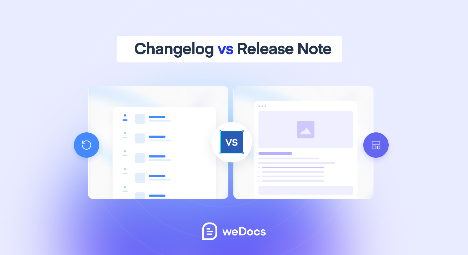 Changelog vs Release Note