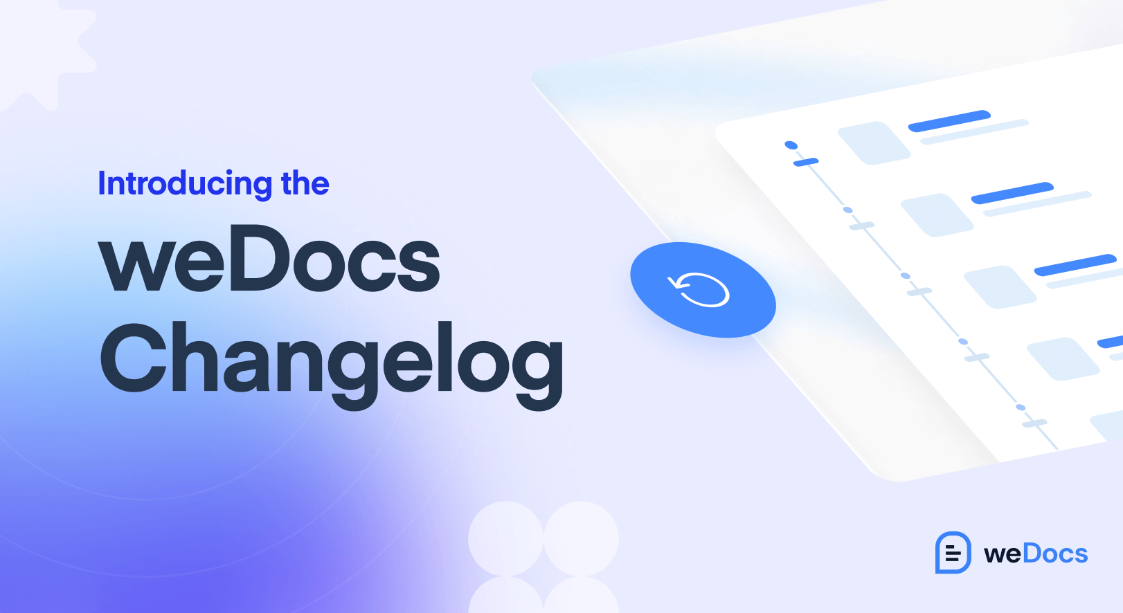 Introducing the weDocs Changelog (1)