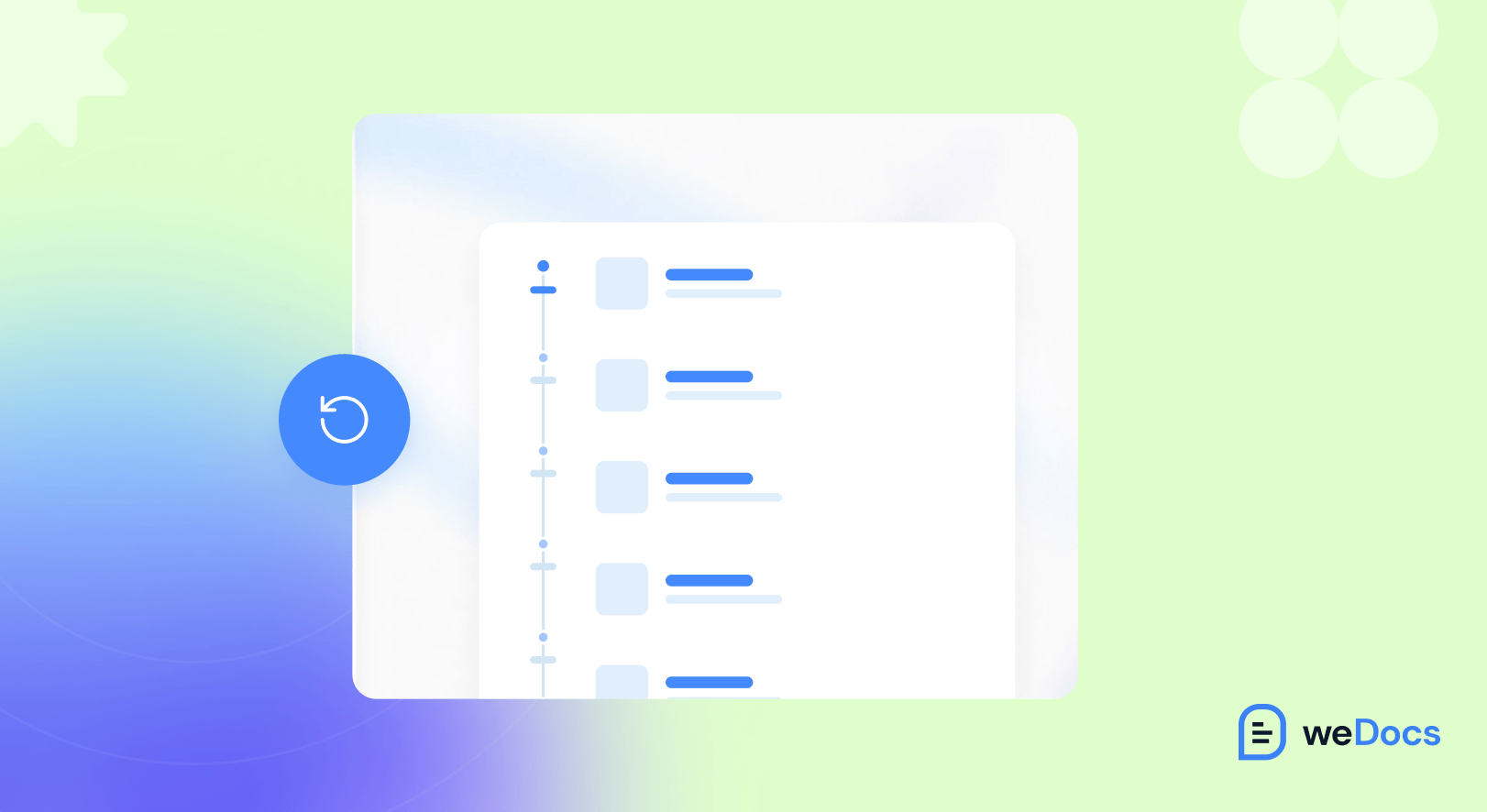 Introducing the weDocs Changelog